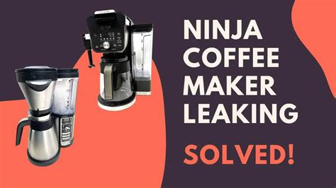 My Ninja Coffee Maker Is Leaking Water。